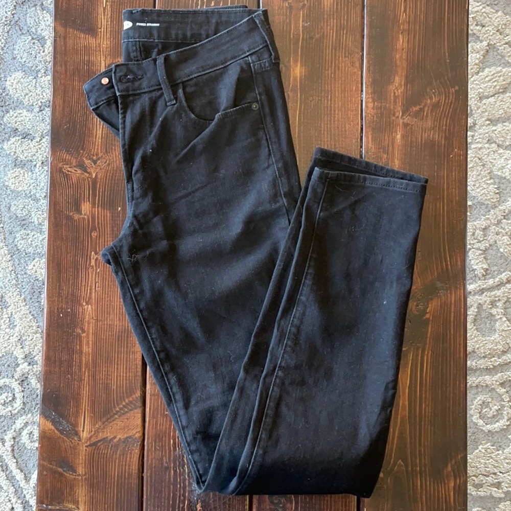 Old Navy Power Straight black jeans